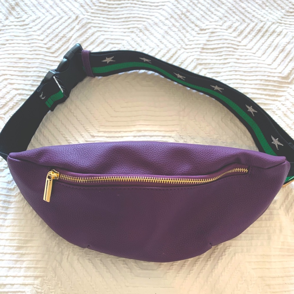 Purple Fanny pack bag